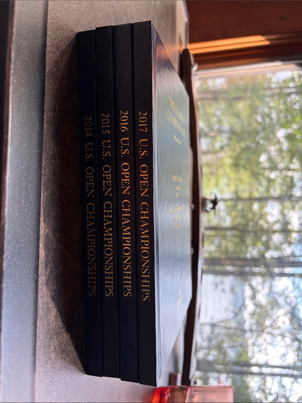 4 Rolex Annual Blue/Gold U.S. Open Championships Annual Golf books